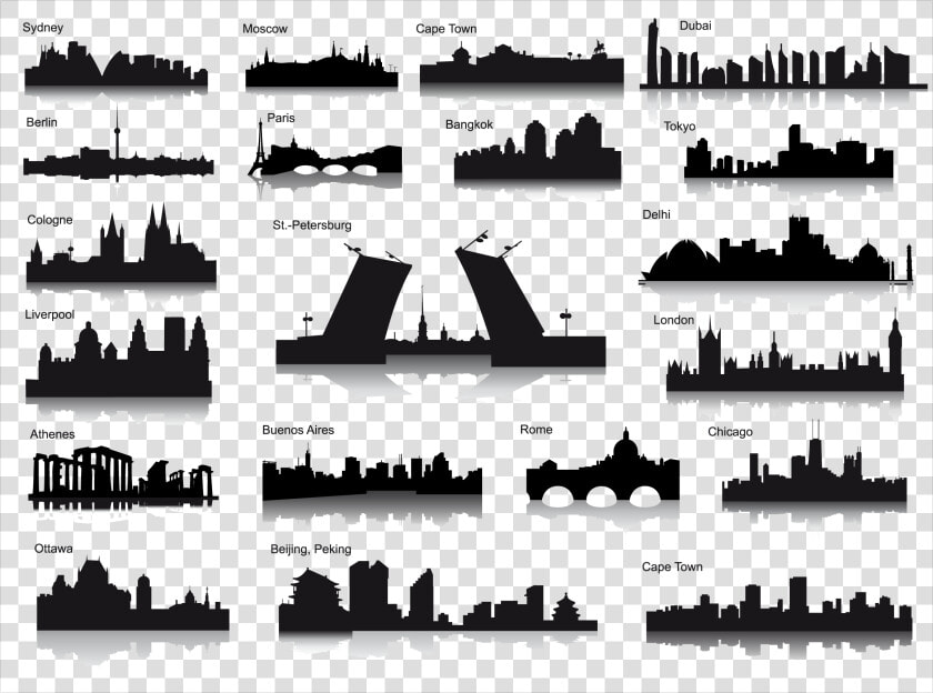 Skylines Liverpool Silhouette   Liverpool Skyline Silhouette Png  Transparent PngTransparent PNG