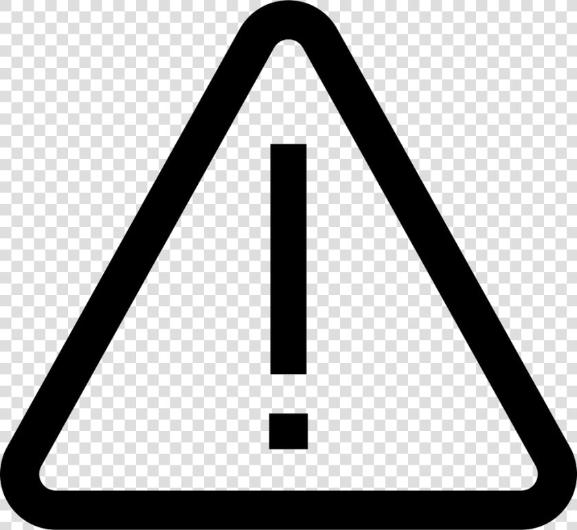 Warning Triangle   Alert Svg Icon  HD Png DownloadTransparent PNG