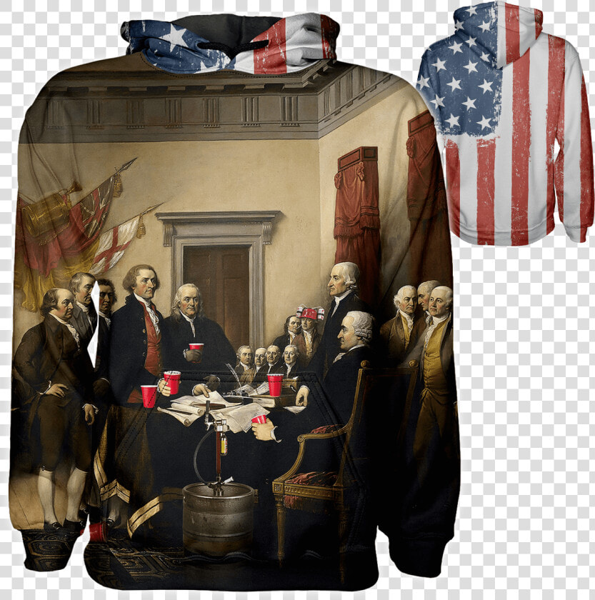 Transparent Party Flag Png   Signing Of The Declaration Of Independence Meme  Png DownloadTransparent PNG