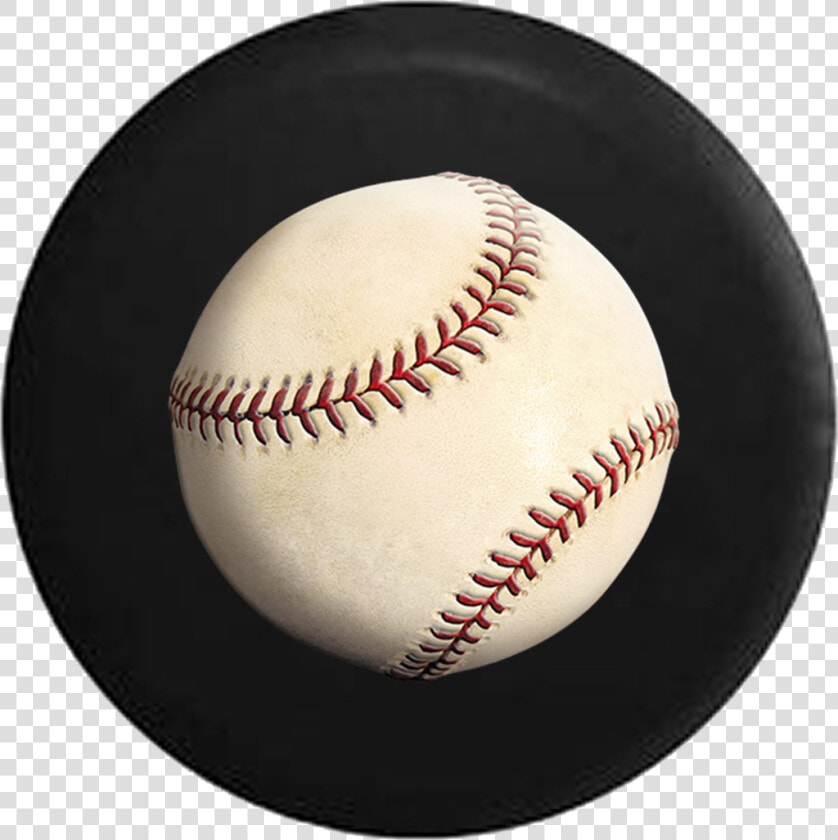 Lifelike Laced Up Baseball Softball Sports Jeep Camper   Jeep Baseball Spare Tire Cover  HD Png DownloadTransparent PNG