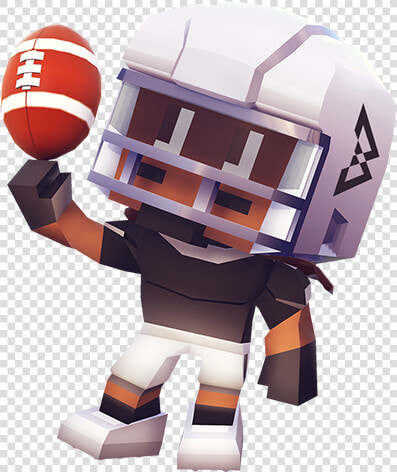 Marshawn Lynch Blocky Football Messages Sticker 5   Blocky Football Helmet  HD Png DownloadTransparent PNG