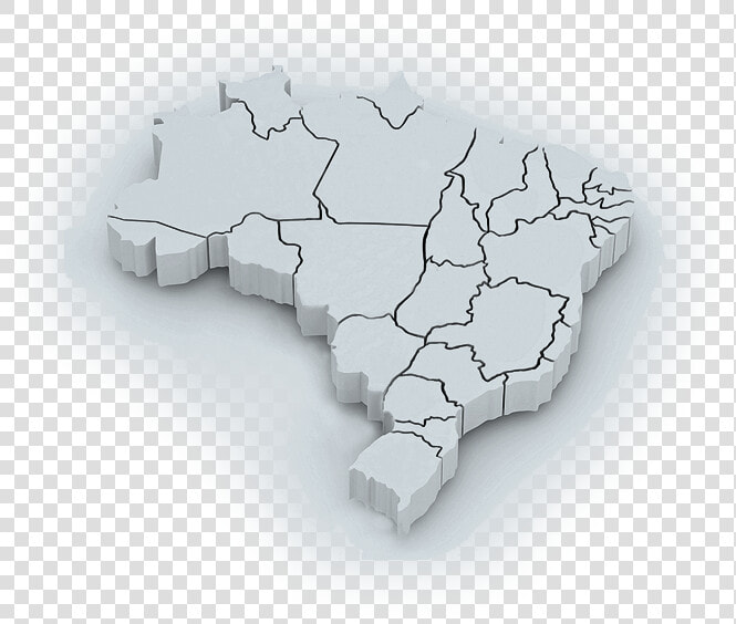 Mapa Do Brasil   Mapa Do Brasil 3d  HD Png DownloadTransparent PNG