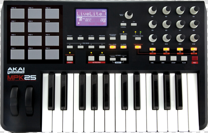 Akai Mpk25  HD Png DownloadTransparent PNG