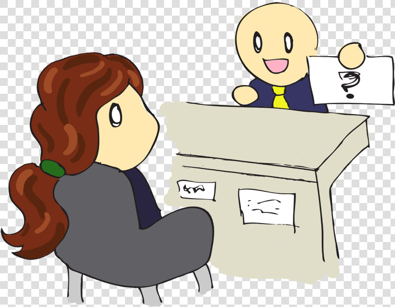 Interview Clipart Applicant   Face To Face Interview Png  Transparent PngTransparent PNG