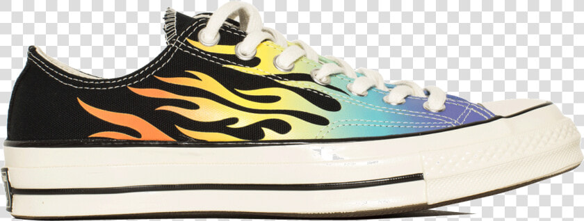 Converse Sneakers Chuck 70 Ox Black 164407c   Converse Con Fiamme  HD Png DownloadTransparent PNG