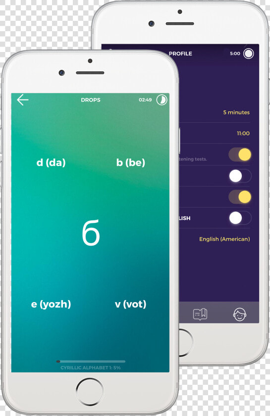 Learn Russian Cyrillic With Scripts In 5 Minutes A   Mobile App Change Language Button  HD Png DownloadTransparent PNG