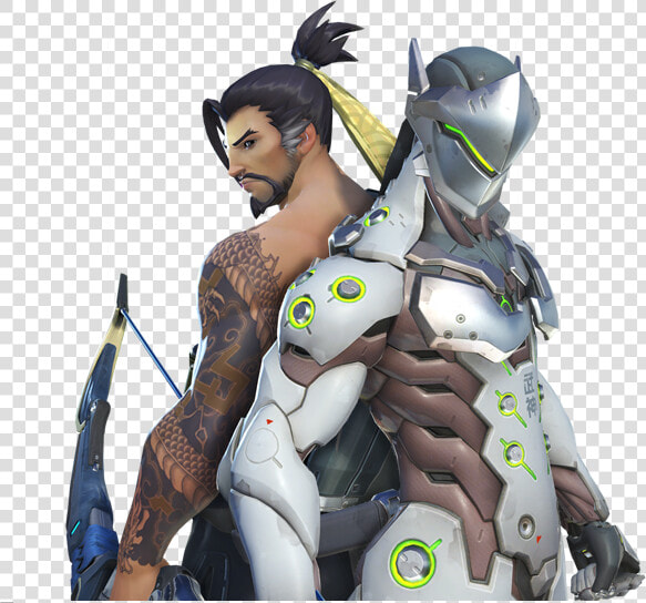 Overwatch Genji And Hanzo Png  Transparent PngTransparent PNG