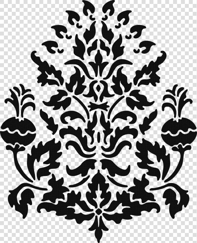 Stencil Damask Paper Paisley Pattern   Damask Pattern Png  Transparent PngTransparent PNG