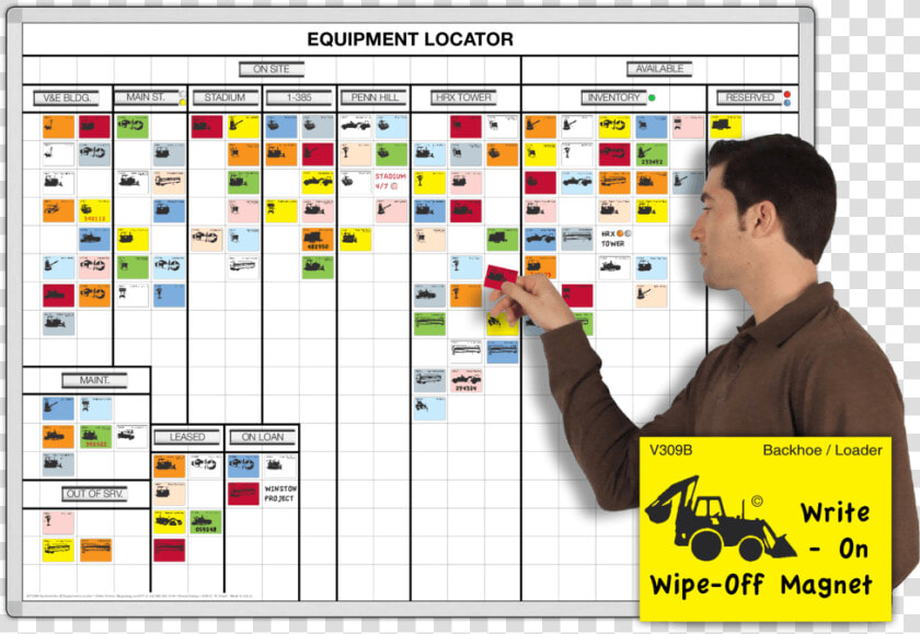 Whiteboard Magnets Visual Management  HD Png DownloadTransparent PNG