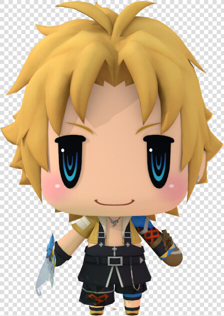 Download Zip Archive   World Of Final Fantasy Tidus  HD Png DownloadTransparent PNG