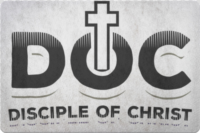 Disciple Of Christ Doc Doormat   Cross  HD Png DownloadTransparent PNG