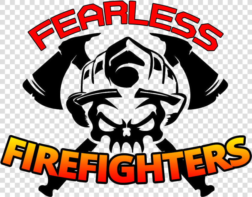 Transparent Firefighter Logo Png   Skull Firefighter Window Decals  Png DownloadTransparent PNG