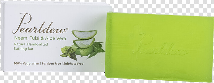 Pearldew Neem Tulsi Aloe Bathing Bar  HD Png DownloadTransparent PNG