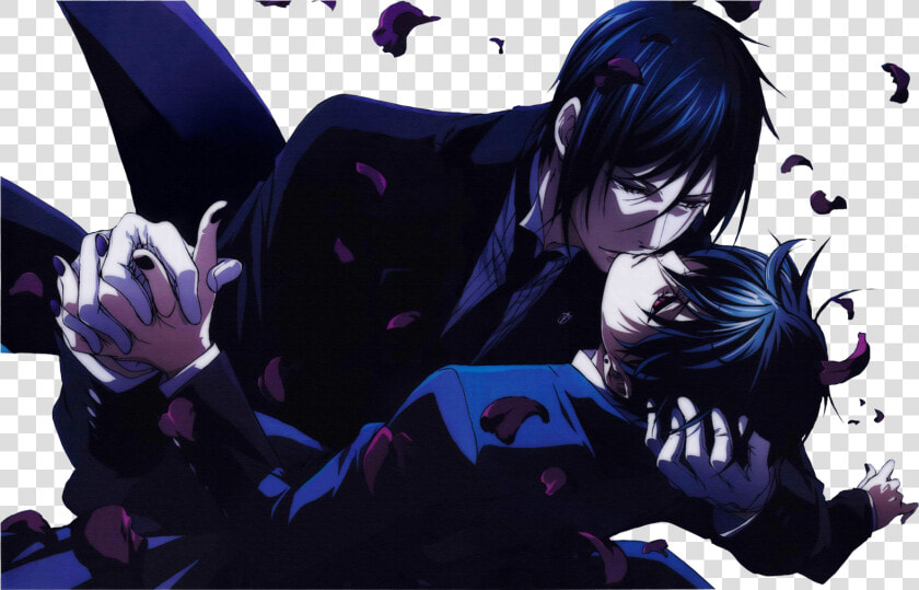 Sebastian X Ciel Phantomhive Images Cute Xd Hd Wallpaper   Ciel Y Sebastian Yaoi  HD Png DownloadTransparent PNG