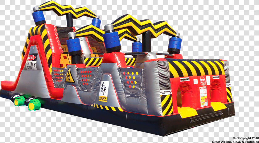 High Voltage Inflatable Obstacle Course   High Voltage Obstacle Course  HD Png DownloadTransparent PNG