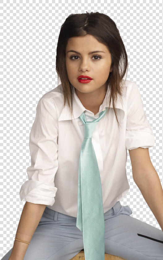 Selena Gomez Png   Png Download   Selena Gomez Necktie  Transparent PngTransparent PNG