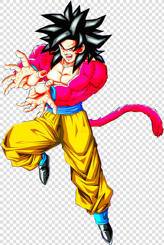 Goku Ssj 4 Goku E Vegeta  Son Goku  Dragon Ball Gt    Goku Dragon Ball Gt Ssj1  HD Png DownloadTransparent PNG