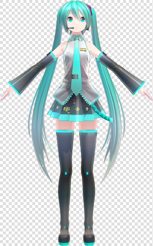 Mikuyyb   Mmd Yyb Miku Dl  HD Png DownloadTransparent PNG