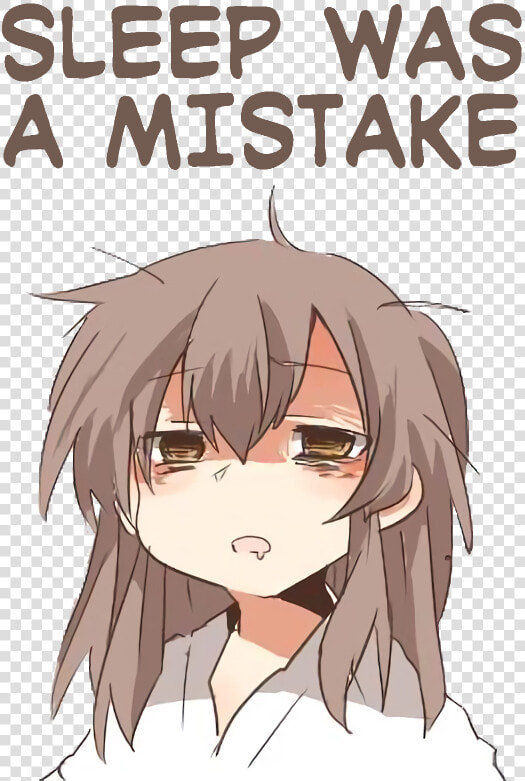 435kib  554x788  Kaga Sleep Mistake Messyhair   Cartoon  HD Png DownloadTransparent PNG