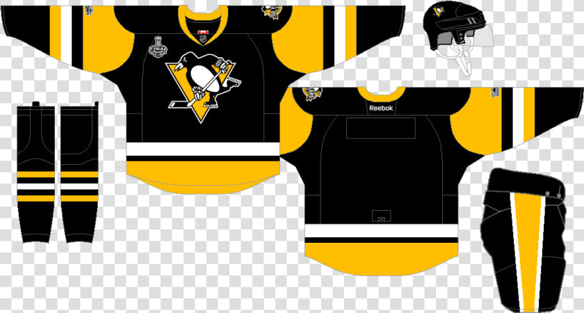 Nashville Predators Vs Pittsburgh Penguins Penguins   Anaheim Ducks Third Jersey 2018  HD Png DownloadTransparent PNG