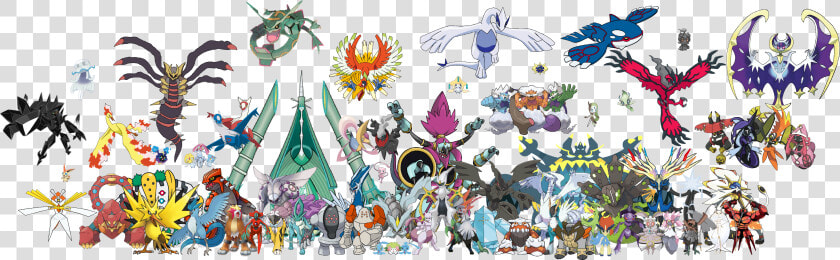 Legendary Pokemon Png   All Legendary Alola Pokemon  Transparent PngTransparent PNG