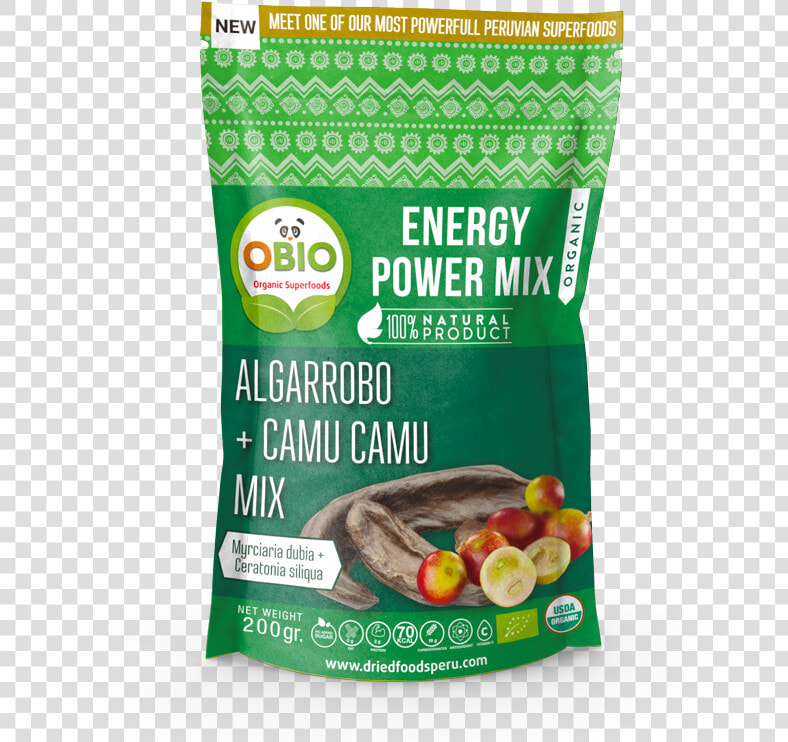 Peruvian Organic Algarrobo Powder With Camu Camu Powder   Breakfast Sausage  HD Png DownloadTransparent PNG