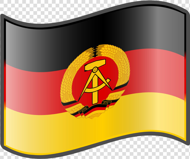 Nuvola East German Flag   East Germany Flag  HD Png DownloadTransparent PNG