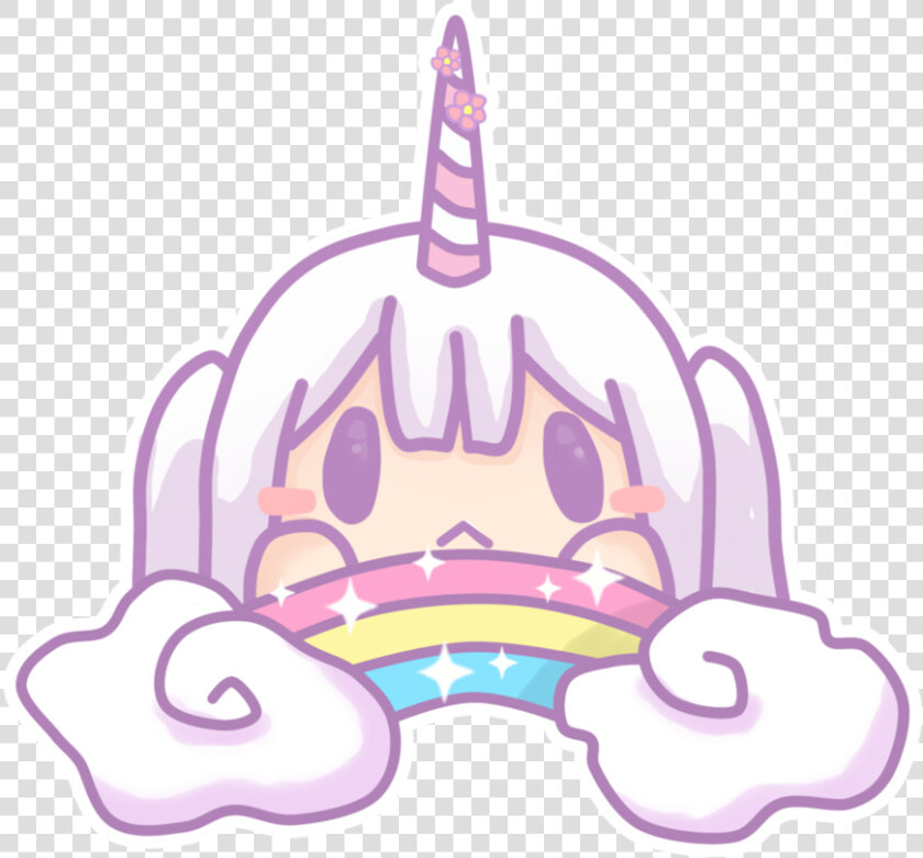 Chibi Unicorn Drawings Pictures To Pin On Pinterest   Transparent Chibi Unicorn  HD Png DownloadTransparent PNG