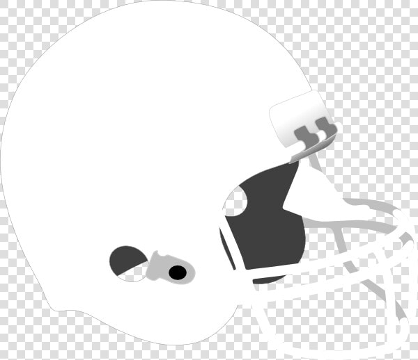 Transparent Football Helmet Clip Art   White Football Helmet Clipart  HD Png DownloadTransparent PNG