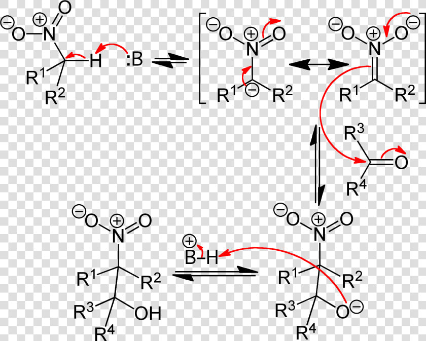 Henry Reaction Mechanism V   Réaction De Henry  HD Png DownloadTransparent PNG