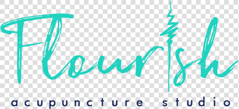 Flourish Acupuncture Studio   Calligraphy  HD Png DownloadTransparent PNG