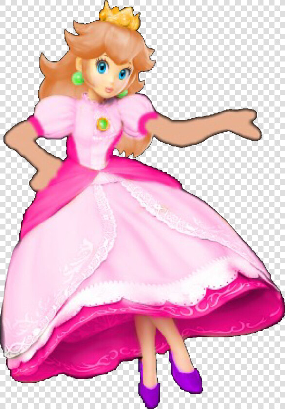 Princess Toadstool Dic Cartoons   Peach Smash Bros Transparent Background  HD Png DownloadTransparent PNG