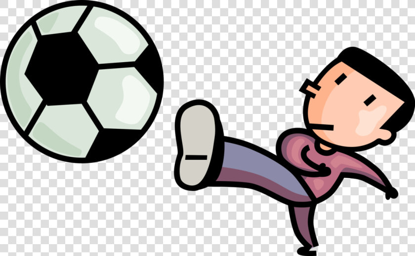 Vector Illustration Of Sport Of Soccer Football Player  HD Png DownloadTransparent PNG