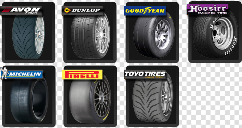 Dunlop Race Tires Car  HD Png DownloadTransparent PNG