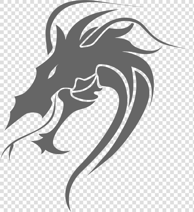 Dragon Tattoos Png Transparent Images   Transparent Dragon Head Logo  Png DownloadTransparent PNG