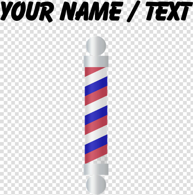 Custom Barber Pole Apron   Cylinder  HD Png DownloadTransparent PNG