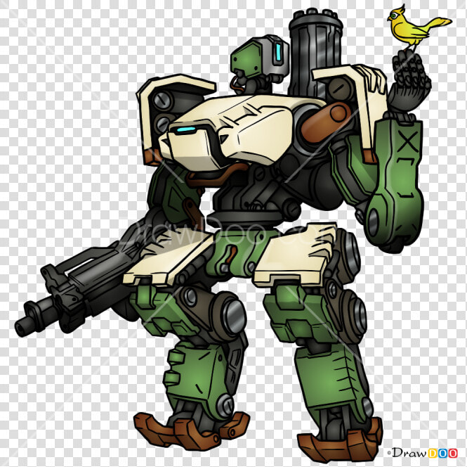 Overwatch Bastion Drawing  HD Png DownloadTransparent PNG