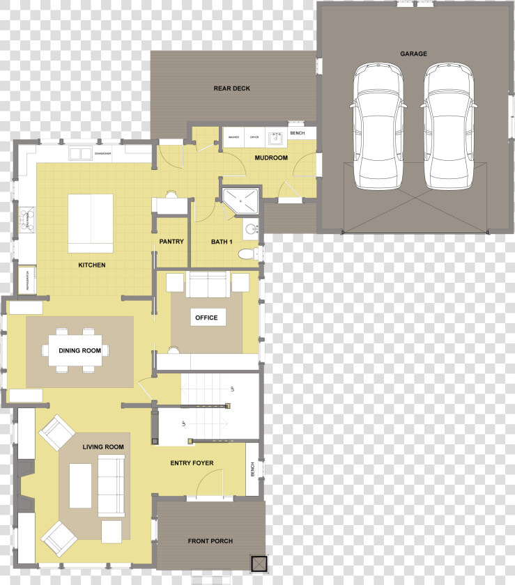 Kitsap First Floor   Gta 5 Floor Plan  HD Png DownloadTransparent PNG