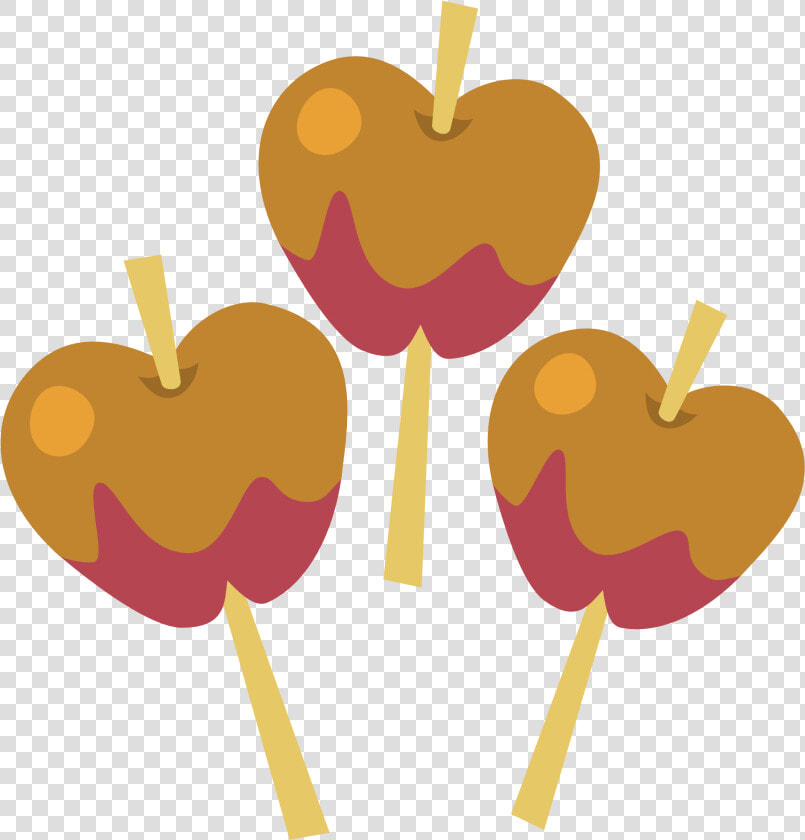 Clipart Apples Vector   Caramel Apple Fruit Clipart  HD Png DownloadTransparent PNG