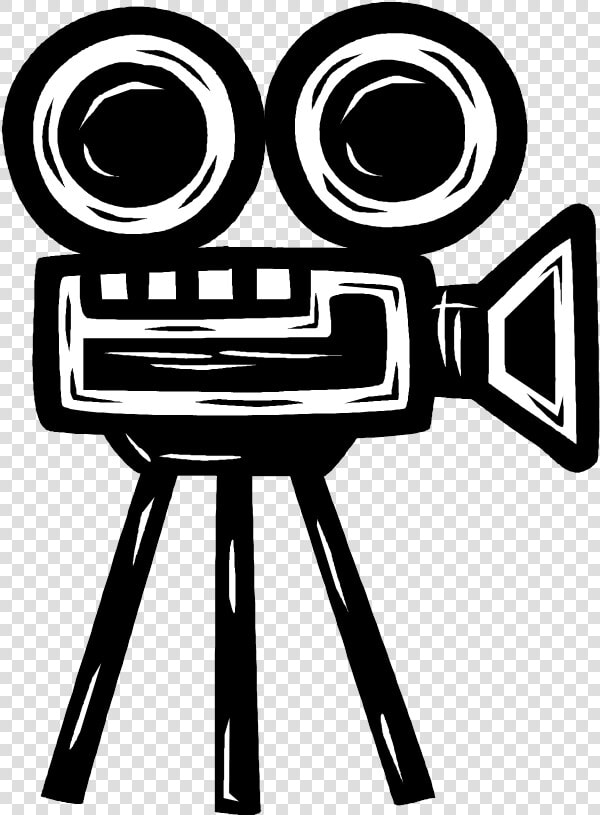 Clip Art Old Film Projector   Movie Camera Drawing  HD Png DownloadTransparent PNG