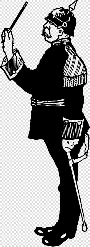 German Military Band Conductor Clip Arts   Cartoon German Ww1 Soldier  HD Png DownloadTransparent PNG