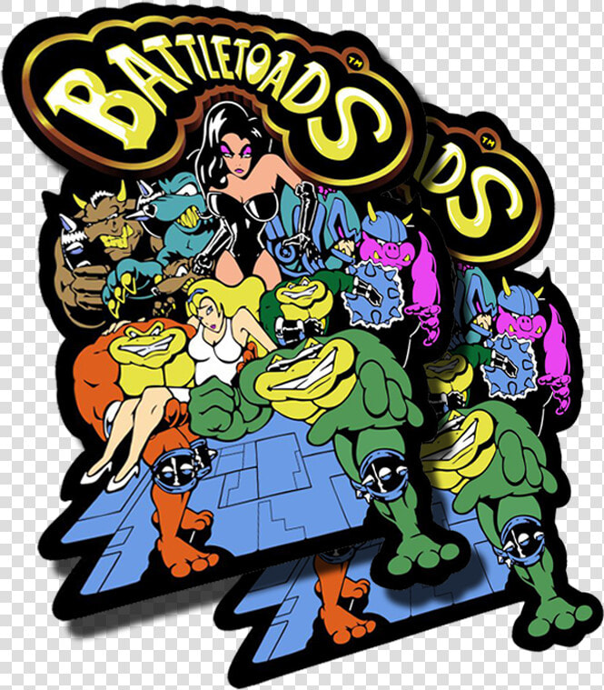 Battletoads Side Art   Battletoads Arcade Game Side Art  HD Png DownloadTransparent PNG