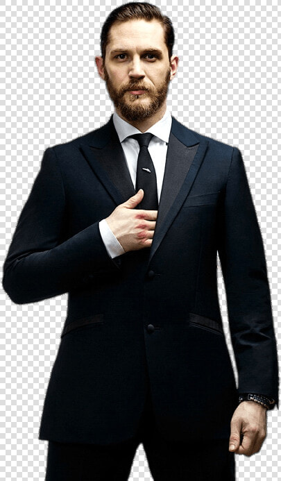 Tom Hardy Posing   Tom Hardy In A Suit  HD Png DownloadTransparent PNG