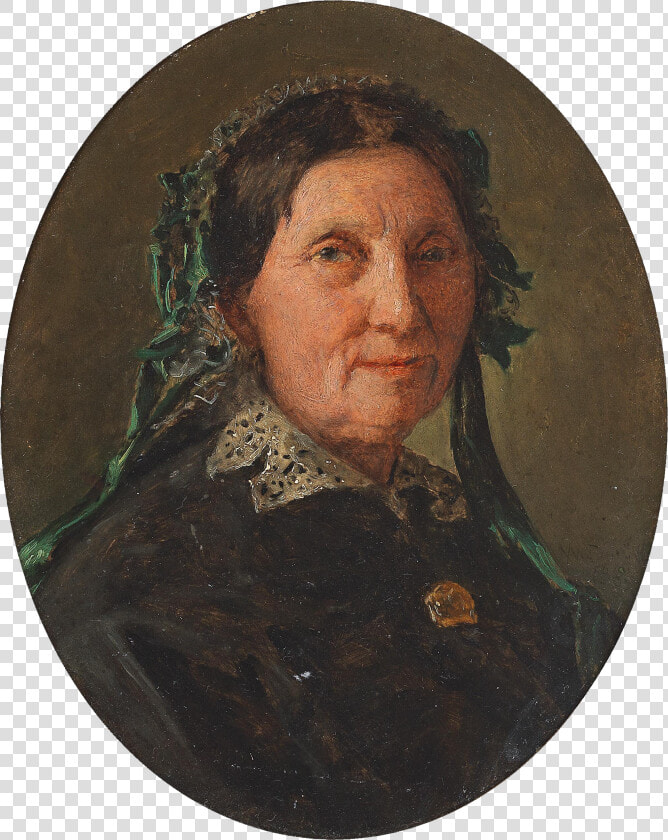 Waldmüller Old Woman In A Lace Collar And With A Gold   Self Portrait Rembrandt Soldiers  HD Png DownloadTransparent PNG