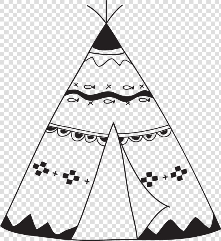 Teepee   Nursery   Christmas Tree  HD Png DownloadTransparent PNG