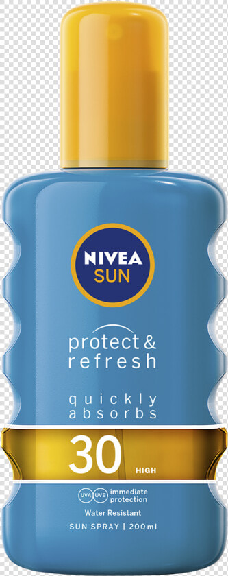 Nivea Sun Protect  amp  Refresh  HD Png DownloadTransparent PNG