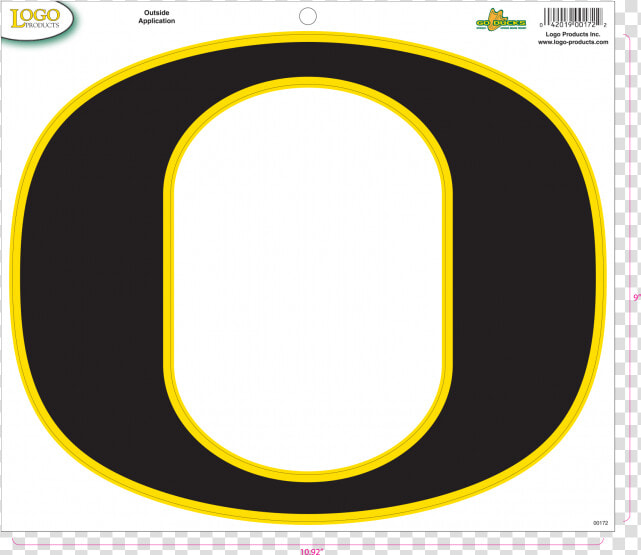 Oregon Outline Png   University Of Oregon O Logo  Transparent PngTransparent PNG