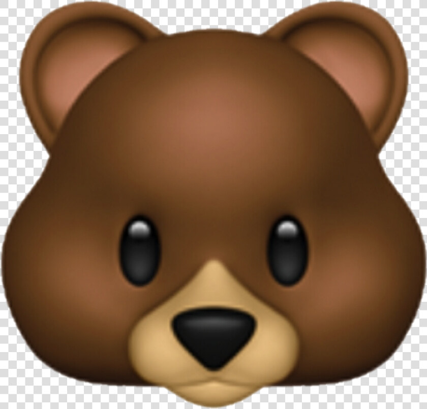  emoji  ours  bear   Bear Emoji  HD Png DownloadTransparent PNG