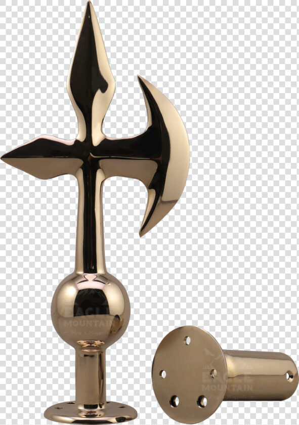 Flag Pole Halberd Ornament  Halberd13nzf    Cross  HD Png DownloadTransparent PNG