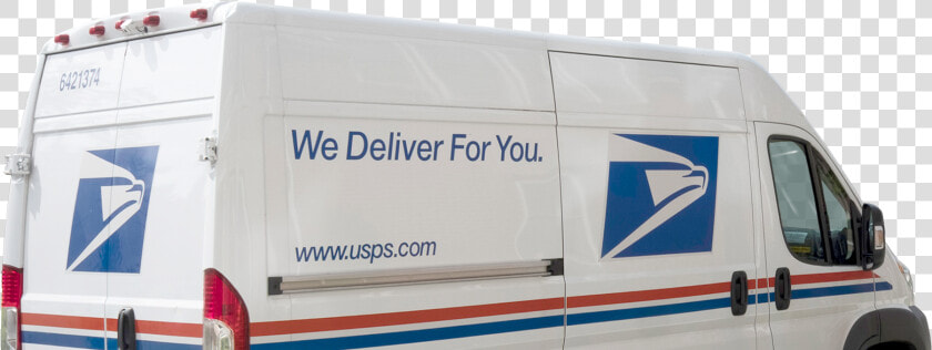 Usps Promaster Van   Commercial Vehicle  HD Png DownloadTransparent PNG